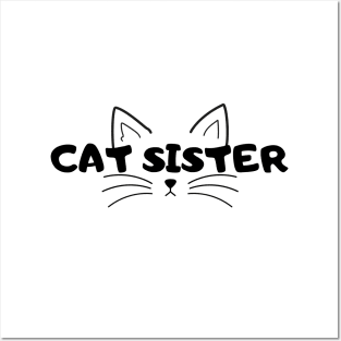 Cat sister Posters and Art